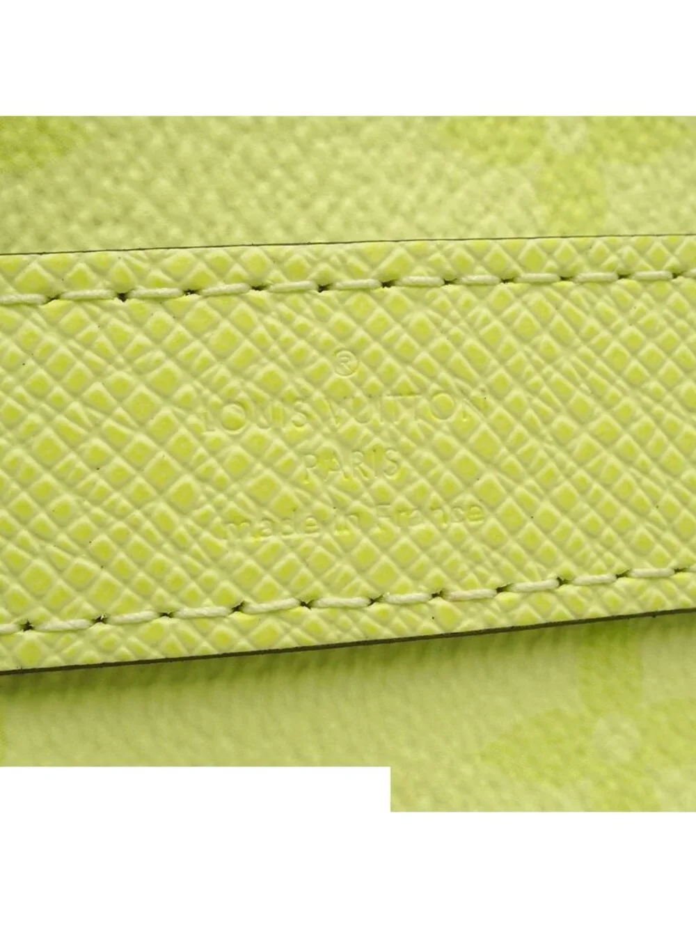 Louis Vuitton Keepall Bandouliere 25 Lemon Yellow Taigarama 2-Way Shoulder Bag